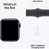 Apple Watch SE 2024 GPS 40mm Midnight Sport Band M/L – Fitness Tracker & Smartwatch - Image 7