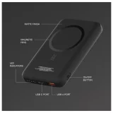 Juice MagTec 3 10000mAh Wireless Power Bank – Fast Charging, Portable, Black - Image 3