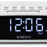 Roberts Ortus FM Alarm Clock Radio - White - Image 2