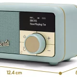 Roberts Revival Petite 2 DAB Radio - Duck Egg | DAB+/FM Portable Radio - Image 5