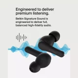 Belkin SoundForm Rhythm True Wireless Earbuds - Black | In-Ear Bluetooth Headphones - Image 6