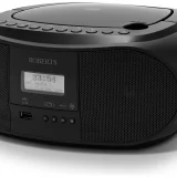 Roberts Zoombox 4 Portable DAB+/FM/CD Radio Boombox - Black - Image 3