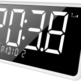 Bush Oxford DAB+/FM Radio Clock - White Color - Image 4