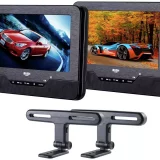 Bush 7-Inch Dual Screen Portable Car DVD Player – Black - Image 2