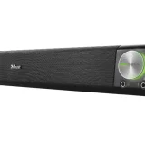 Trust Asto 12W USB Under Monitor Soundbar for PC - Compact & Powerful Audio - Image 2