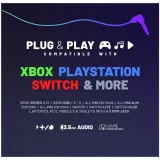 STEALTH C6-100 Gaming Headset for Xbox, PS, Switch - Green/Blue - High-Quality Audio & Comfortable Fit - Image 5