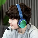 STEALTH C6-100 Gaming Headset for Xbox, PS, Switch - Green/Blue - High-Quality Audio & Comfortable Fit - Image 6