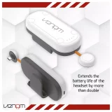 Venom Power Bank for Meta Quest 3 & 3S – White | Extended VR Battery - Image 4