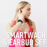 Reflex Active Black Smartwatch & Wireless Earbuds Set - Image 3