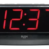 Bush Big Display LED Alarm Clock Radio - Black - Image 2