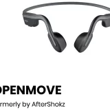 Shokz OpenMove Wireless Bluetooth Headphones – Grey, Lightweight & Comfortable - Image 5