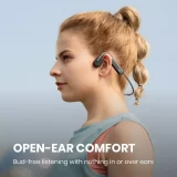 Shokz OpenMove Wireless Bluetooth Headphones – Grey, Lightweight & Comfortable - Image 6