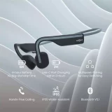 Shokz OpenMove Wireless Bluetooth Headphones – Grey, Lightweight & Comfortable - Image 11