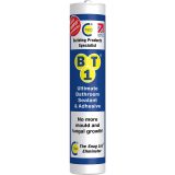 BT1 White Waterproof Bathroom Adhesive & Sealant – 290ml - Image 2