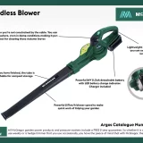 McGregor 24V Cordless Leaf Blower – Powerful & Lightweight Garden Tool - Image 3