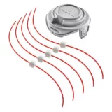 Black + Decker 900W Corded Lawn Trimmer – 35cm Blade - Image 3