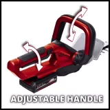 Einhell 62cm Battery-Powered Hedge Trimmer – 18V for Effortless Trimming - Image 3