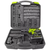 Guild 18V Cordless Drill Set – 100-Piece Kit, 2.0Ah Battery - Image 1