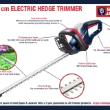 Spear & Jackson 45cm Corded Hedge Cutter – 550W Power - Image 5