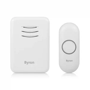 Byron DBY-22312 Plug-In Doorbell – 150m Signal Range