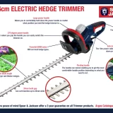 Spear & Jackson 60cm Electric Hedge Trimmer - Powerful 600W - Image 4