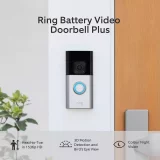 Ring Video Doorbell Plus - Battery and Chime Included - Image 4