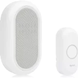 Byron DBY-23561BS 200m Wireless Portable Doorbell - White, Single - Image 5