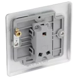 BG Nexus 20A 2-Way Single Wall Switch - Brushed Steel Finish - Image 4