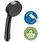 Croydex Precision 1-Function Black Shower Head | Modern Luxury Shower Accessory - Image 2