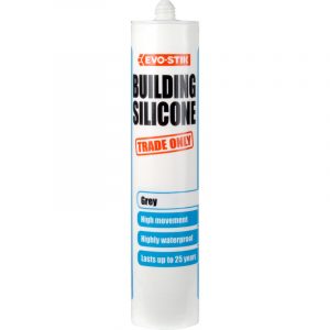 Evo-Stik Trade Construction Silicone 280ml Grey