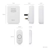 Byron DBY-22314 150m Wireless Doorbell – 2-Pack | Long Range, Easy Installation, Reliable - Image 7