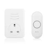 Byron DBY-22313 150m Plug-Thru Wireless Doorbell – Long Range, Easy Installation - Image 1