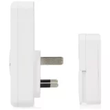 Byron DBY-23445BS 100m Wireless Plug-In Doorbell - Twin Set, White - Image 5