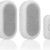 Byron DBY-23564BS 200m Wireless Doorbell - Twin Pack, White, 90dB - Image 6