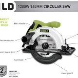 Guild 160mm Circular Saw - 1200W Power for Smooth Cuts - Image 3