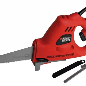 Black+Decker Scorpion Electric Saw 400W – Wood, Metal & Plastic