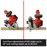 Einhell Power X-Change 18V 150mm Cordless Circular Saw - High Performance & Compact Design - Image 8