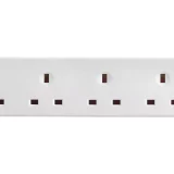 Masterplug 4-Way Extension Lead with 5m Cable & Surge Protection - Image 3