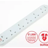 Masterplug 6-Socket Surge Protected Extension Cord - 5m - Image 3