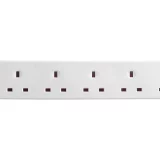 Masterplug 6-Socket Surge Protected Extension Cord - 5m - Image 1