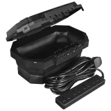 Masterplug Weatherproof 4-Socket Box with Extension Lead - Outdoor Power Solution - Image 2