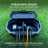 Masterplug Weatherproof 4-Socket Box with Extension Lead - Outdoor Power Solution - Image 5