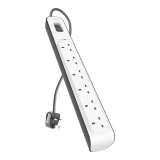 Belkin 2m Surge Protected 6 Socket Extension Cord - Image 3
