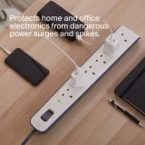 Belkin 2m Surge Protected 6 Socket Extension Cord - Image 4