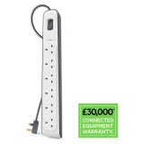 Belkin 2m Surge Protected 6 Socket Extension Cord - Image 5