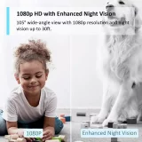 TP-Link Tapo C100 Smart 1080p Wi-Fi Surveillance Camera - Image 3