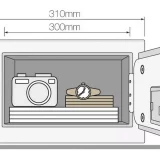 Yale 31cm Compact Digital Safe for Home & Office - Image 5