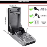 Master Lock Large Capacity Key Storage with Combination Lock - Image 5
