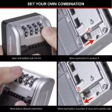Master Lock Large Capacity Key Storage with Combination Lock - Image 8