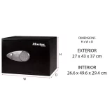 Master Lock 33L Digital Security Safe - XL Size with Electronic Lock - Image 4